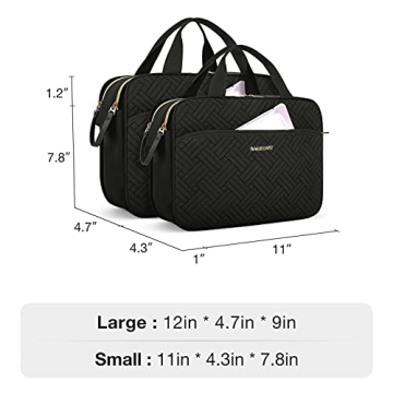 BAGSMART Toiletry Bag - Organize Your Travel Essentials