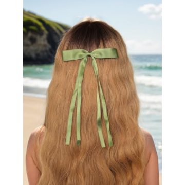 Elegant Hair Clips with Tassel Bowknot for Women