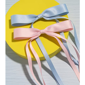 Elegant Hair Clips with Tassel Bowknot for Women