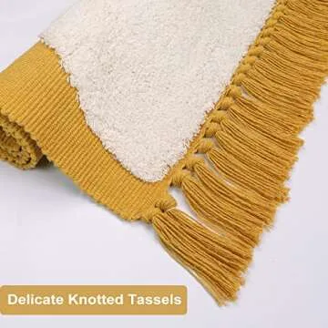 Uphome 3x5 Boho Area Rug for Modern Living Spaces