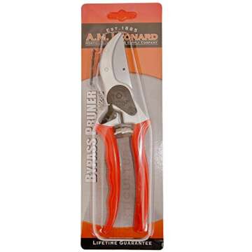 A.M. Leonard Traditional Bypass Pruners - 1 Inch Cut Capacity