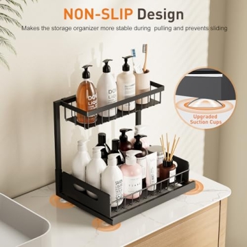 Pull Out Under Sink Organizer 2 Pack