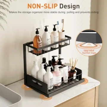 Pull Out Under Sink Organizer 2 Pack