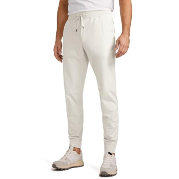 CRZ YOGA All Day Comfy Golf Joggers Pants for Men - Quick Dry, Lightweight, Stretchy with Pockets