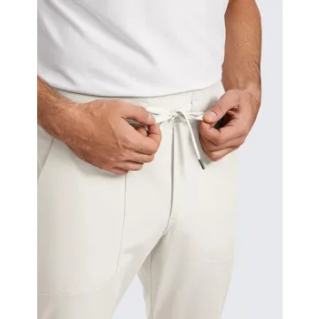 CRZ YOGA Men's Quick Dry Golf Joggers - Comfortable & Stylish