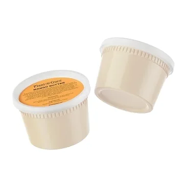 Pure Raw Mango Butter 16 oz for Skin and Hair Care