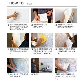 NuWallpaper NU3010 Grey & White Brick Peel Stick Wallpaper