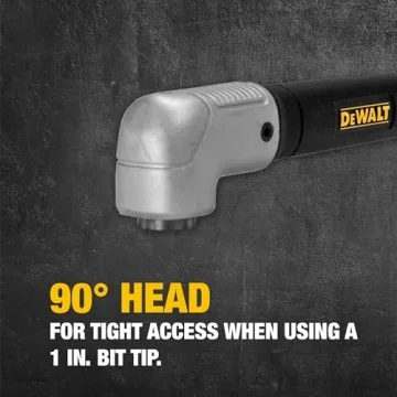 DEWALT Right Angle Attachment for Impact Drivers 1.5 Inch