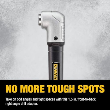 DEWALT Right Angle Attachment for Impact Drivers 1.5 Inch