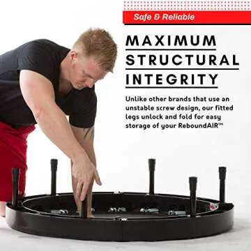 Ultimate Rebounder by Rebound Air - Mini Fitness Trampoline