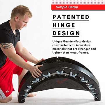 Ultimate Rebounder by Rebound Air - Mini Fitness Trampoline