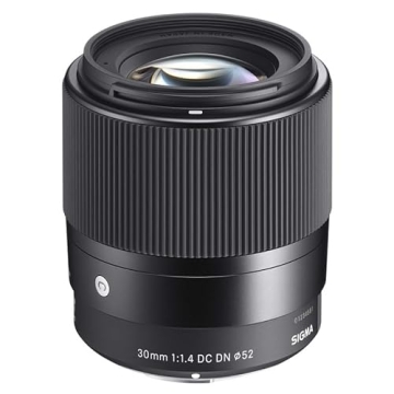 Sigma 30mm F1.4 Lens for Sony E - Exceptional Low-Light Performance
