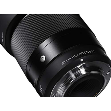 Sigma 30mm F1.4 Lens for Sony E - Exceptional Low-Light Performance