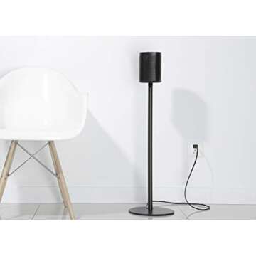 Mount Plus MP-SB54F Sonos Speaker Floor Stand 2 Pack