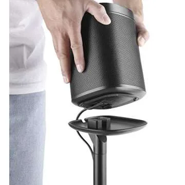 Mount Plus MP-SB54F Sonos Speaker Floor Stand 2 Pack