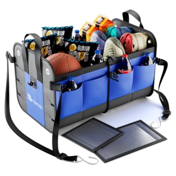 Starling's Car Trunk Organizer for SUV, Auto, Truck and Crossover | Box Trunk Organizer for Car Smal...