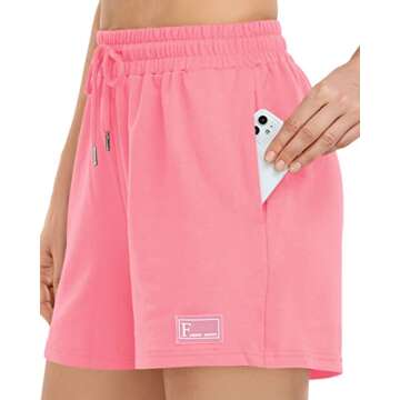 MIRITY Women’s Athletic Sweat Shorts with Pockets