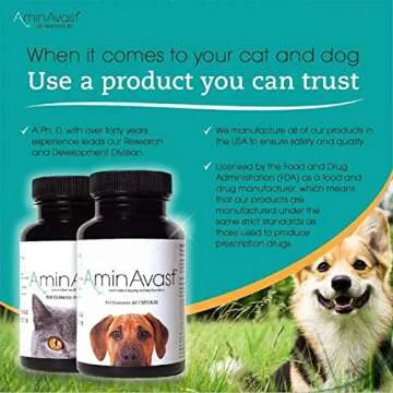 AminAvast Kidney Supplement for Dogs - Supports Health