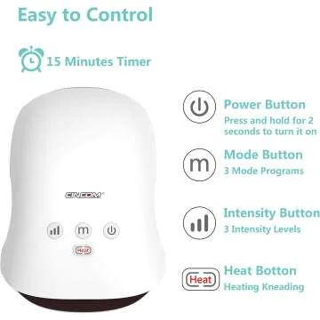 CINCOM Hand Massager for Pain Relief and Relaxation