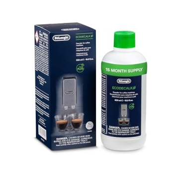 De'Longhi EcoDecalk Descaler - Eco-Friendly Universal Solution for Coffee & Espresso Machines