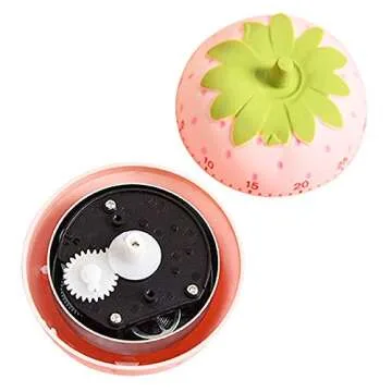 Charming Strawberry Kitchen Timer for Easy Cooking