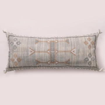 Lumbar Throw Pillow Cover for Rustic Bohemian Decor