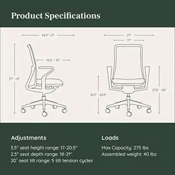 Branch Verve Chair - Ergonomic Executive Office Chair