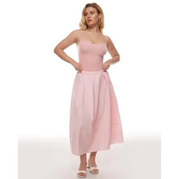 INLYRIC Women's Inbarely Sexy Square Neck Bodysuit