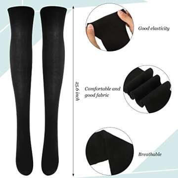 Haysandy 4 Pcs Women Elf Costume Renaissance Irish Dress Fairy Costume for Halloween Cosplay Party(Green, Black,X Small)