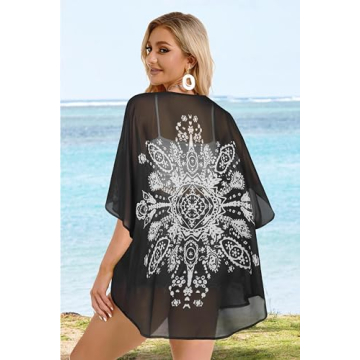 Stylish Summer Kimono Cardigan for Women - Beach Coverup