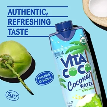 Pure Organic Vita Coco Coconut Water Pack of 12