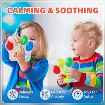 Engaging Color Sorting Sensory Toy for Toddlers