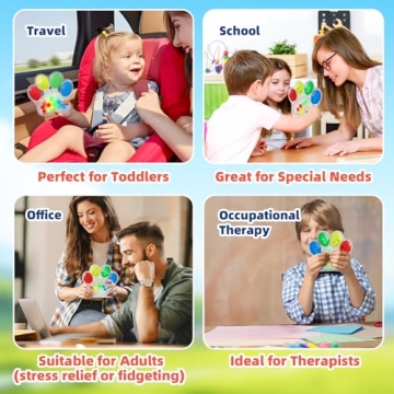 Engaging Color Sorting Sensory Toy for Toddlers