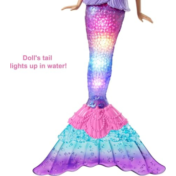 Enchanting Barbie Dreamtopia Mermaid Doll with Light-Up Tail