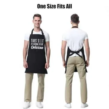 Miracu Funny Cooking Apron - Ideal Gifts for Culinary Enthusiasts