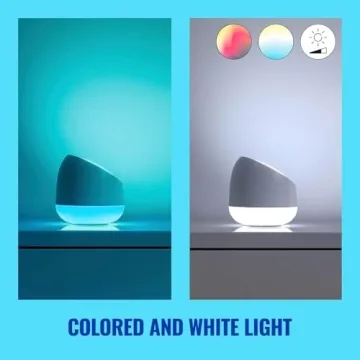 WiZ Squire Smart Table Lamp Full-Color Voice App Control