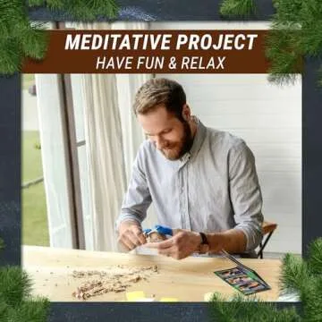 BeaverCraft DIY Comfort Bird Wood Carving Kit for Beginners