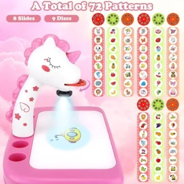 Unicorn Drawing Projector for Creative Kids' Art Fun