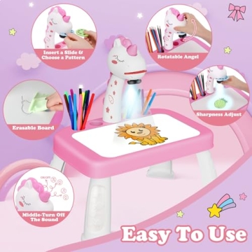 Unicorn Drawing Projector for Creative Kids' Art Fun