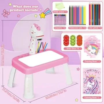 Unicorn Drawing Projector for Creative Kids' Art Fun
