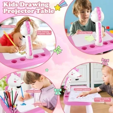 Unicorn Drawing Projector for Creative Kids' Art Fun