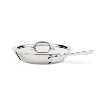 All-Clad D3 10-Inch Stainless Steel Fry Pan - Versatile & Durable Cooking Essential