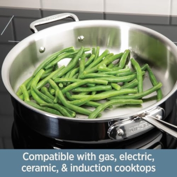 All-Clad D3 Fry Pan 10 Inch - Induction Safe & Durable