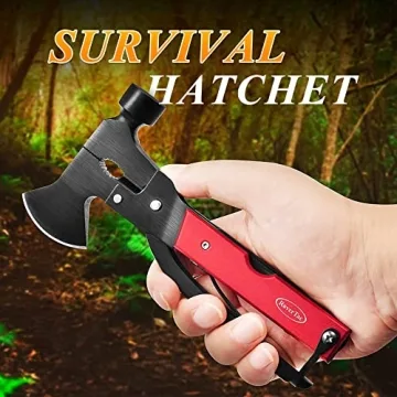 RoverTac 14-in-1 Multitool Camping Axe - Best Outdoor Gear