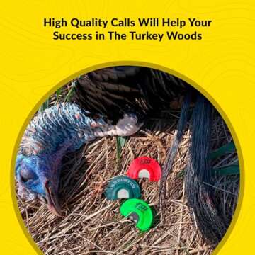 ESH Turkey Mouth Calls – Premium 6-Pack for Hunting