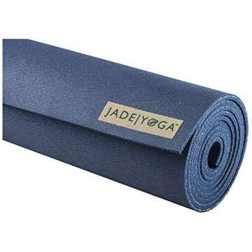 JADE YOGA Mat Yoga Slate Midnight Blue .1875In X 71In, 1 EA