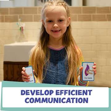 My Toilet Routine Cards 12 Flash Cards for Visual aid Special Ed, Speech Delay Non Verbal Children and Adults with Autism or Special Needs