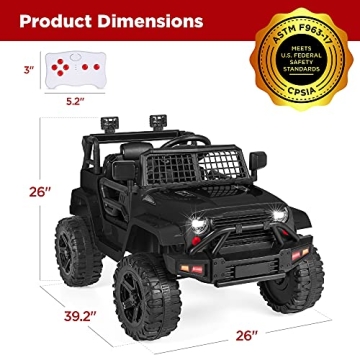 Best Choice 12V Kids Ride On Truck with Remote Control