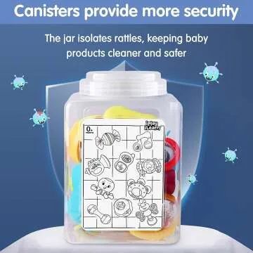 10pcs Baby Rattles Set for Newborns - iPlay, iLearn