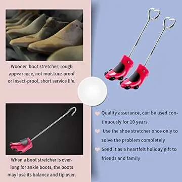 XYH Adjustable Shoe Stretcher for Comfort Fit